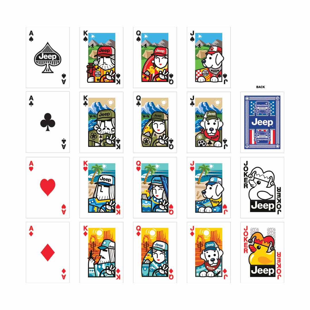 Jeep - Playing Cards