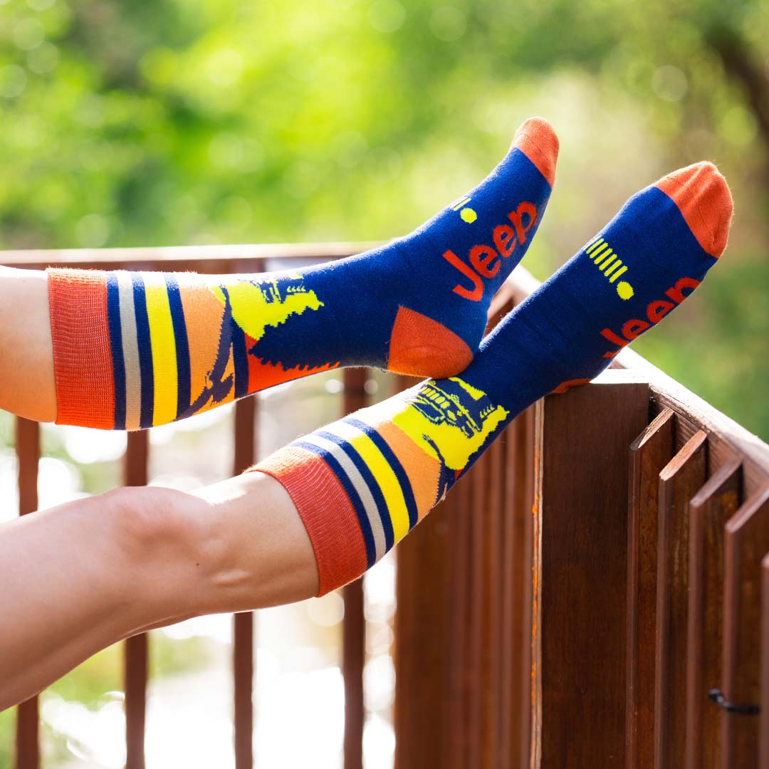 Jeep - Sunset Eagle Dress Socks Jeep - Sunset Eagle Dress Socks