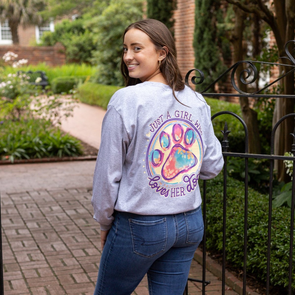 Just a Girl Loves Dog - Long Sleeve