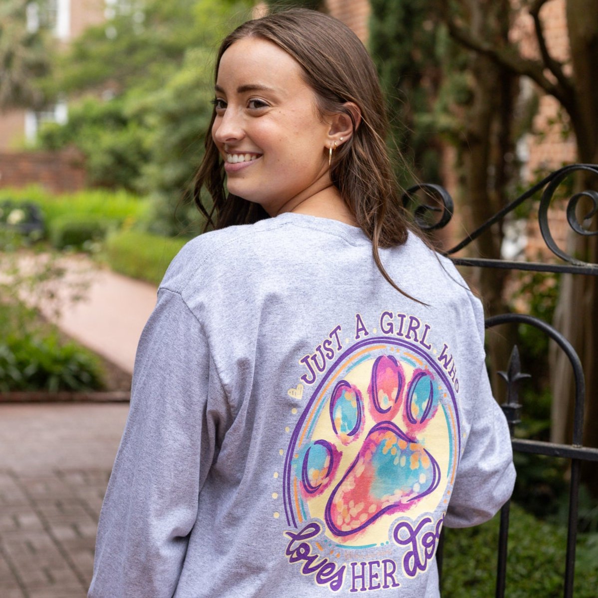 Just a Girl Loves Dog - Long Sleeve