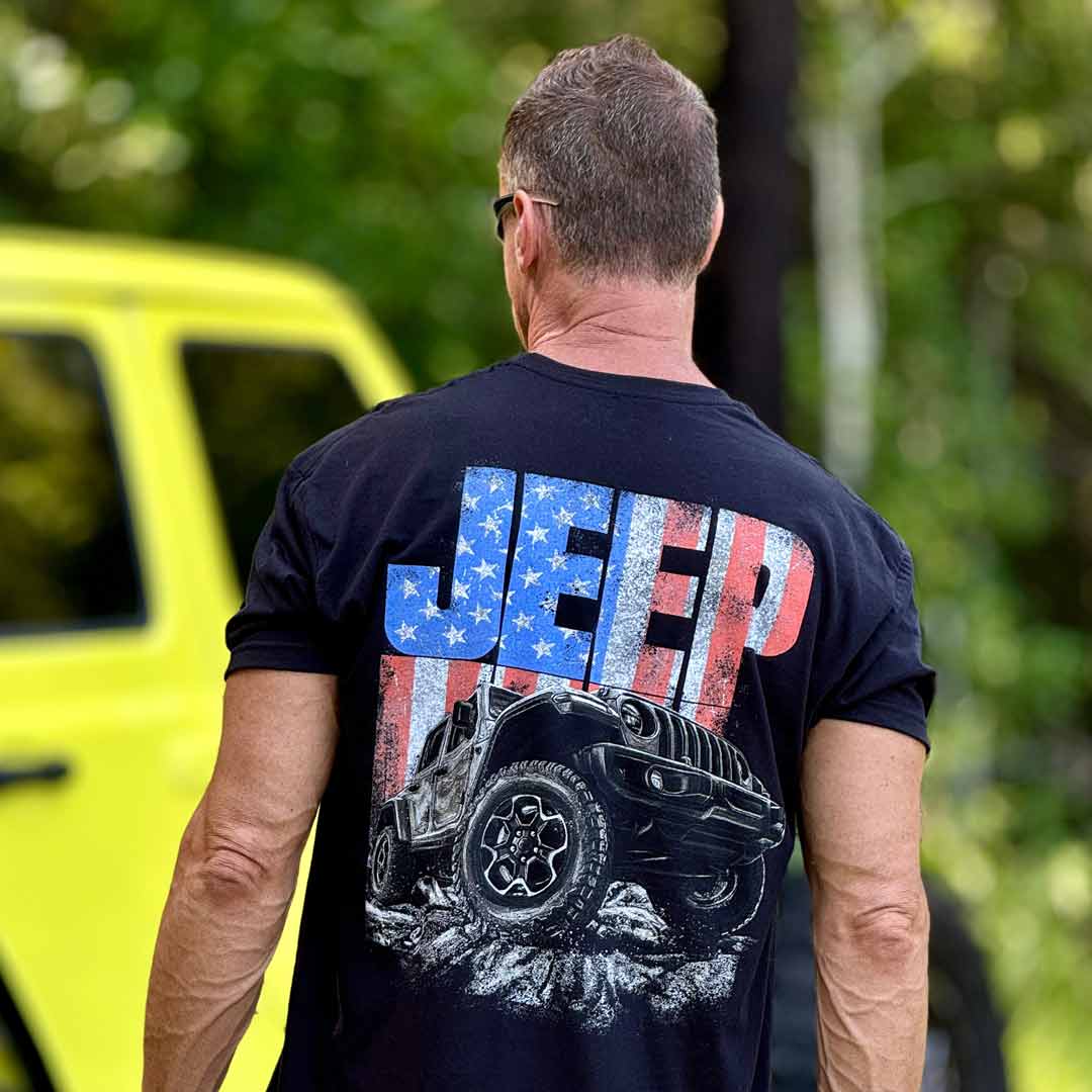 Jeep - USA Rocks T-Shirt