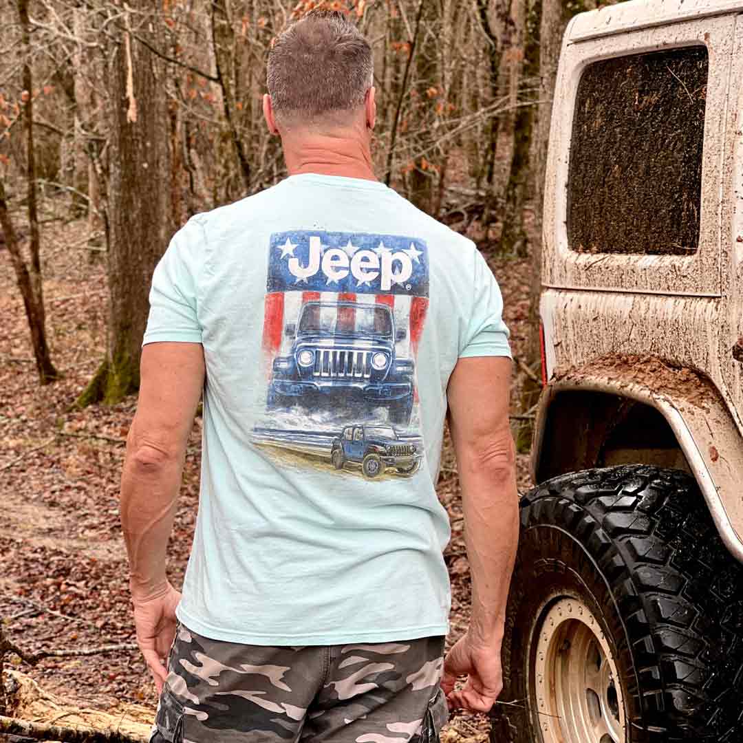 Jeep - USA Beach Rider T-Shirt