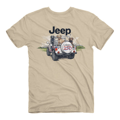 Jeep x America 250 - Lab Trio T-Shirt