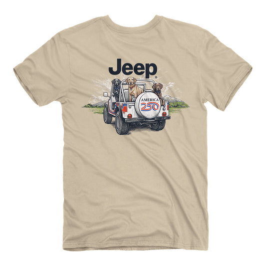 Jeep x America 250 - Lab Trio T-Shirt