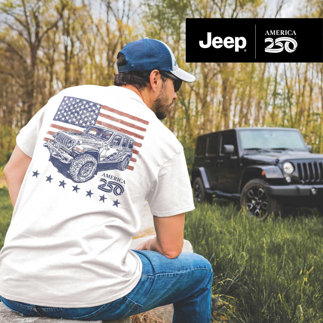 Jeep x America 250 - USA Rubicon T-Shirt