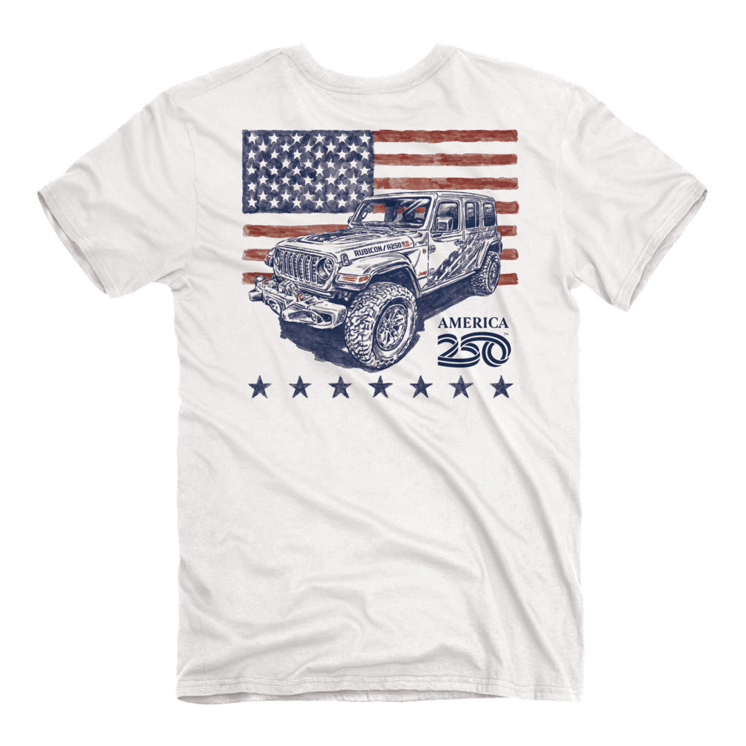 Jeep x America 250 - USA Rubicon T-Shirt