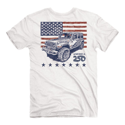 Jeep x America 250 - USA Rubicon T-Shirt