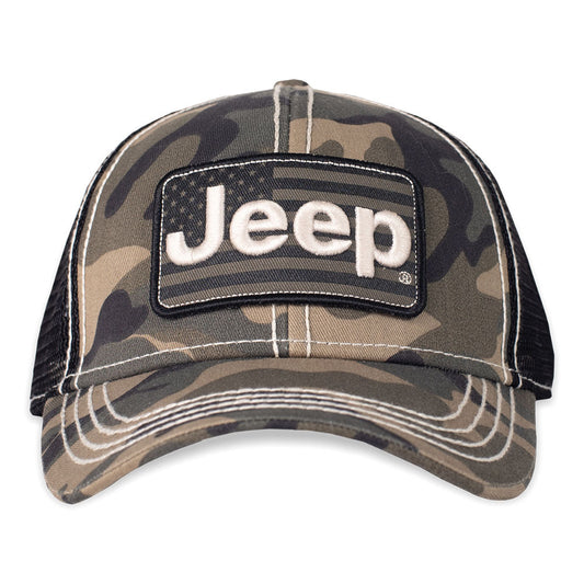 Jeep - Camo Flag Hat