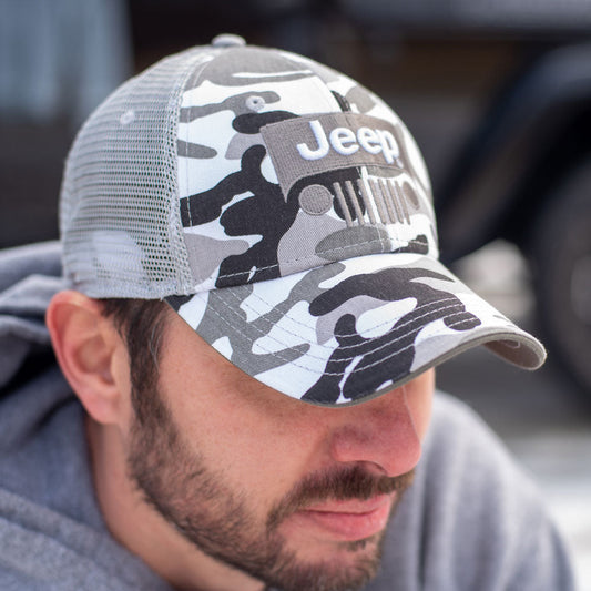 Jeep - Snow Camo Hat