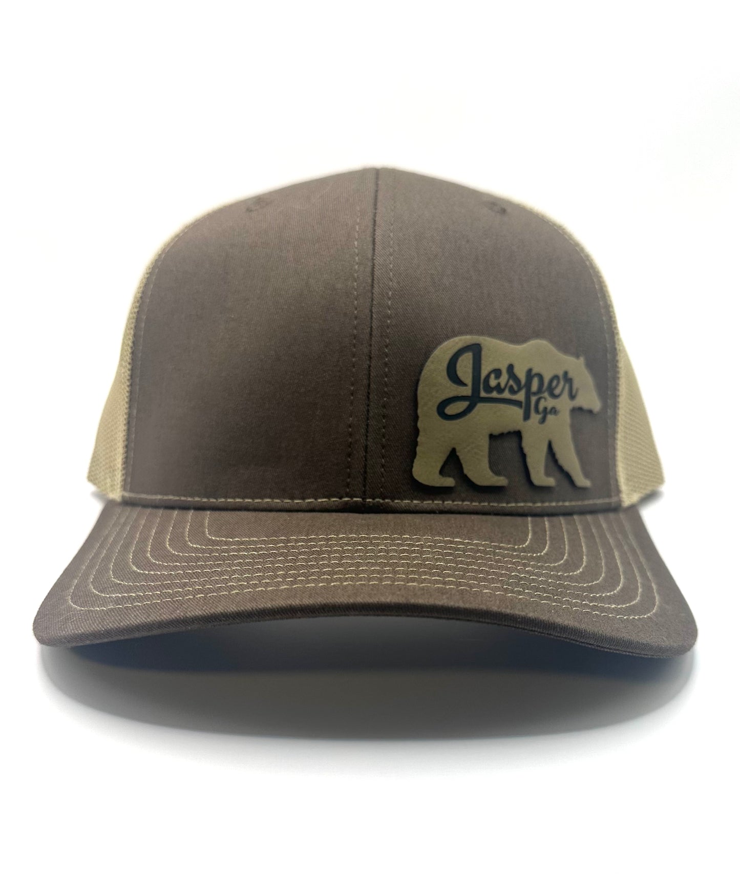 Jasper Outpost Bear Adjustable Brown Hat- Jasper GA