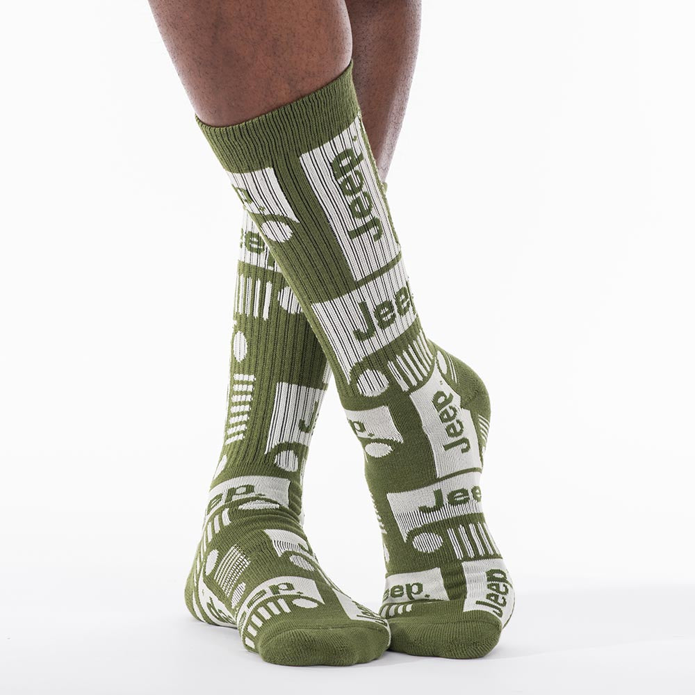 Jeep - Grille Crew Socks