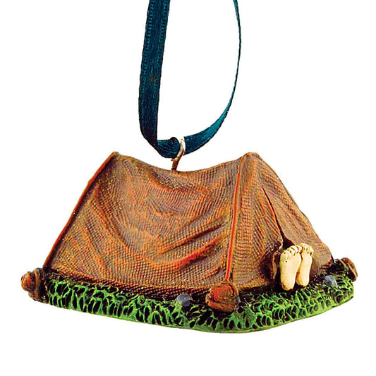 Camping Tent Holiday Ornament