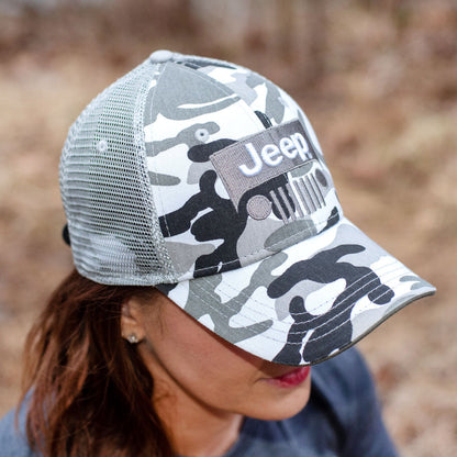 Jeep - Snow Camo Hat