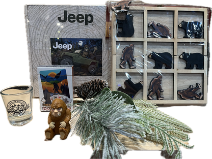 Jeeps, Bears, Bigfoot and Games Gift Bundle