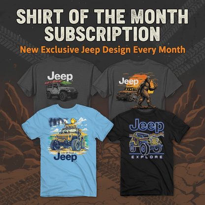 Jeep Shirt of the Month Subscription