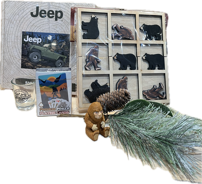 Jeeps, Bears, Bigfoot and Games Gift Bundle
