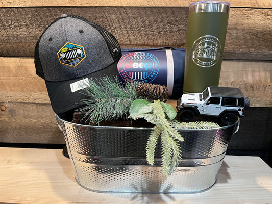 Cozy Jeep Gift Tin